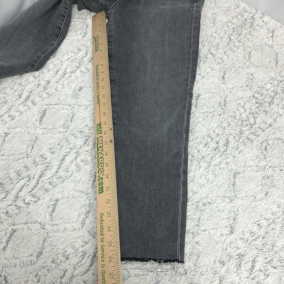 Citizens of Humanity Olivia High-Rise Slim ankle Leg Premium Denim Grey size 26 - Picture 6 of 11